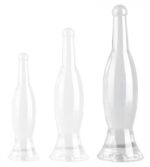 plug transparent bottle l 26 x 65cm