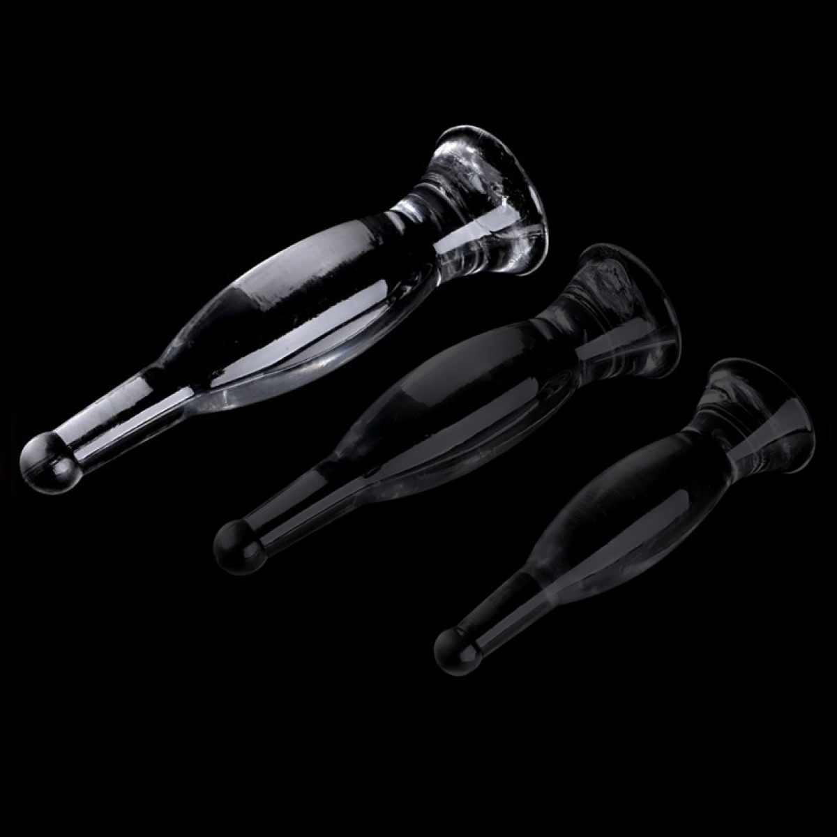 plug transparent bottle l 26 x 65cm 2