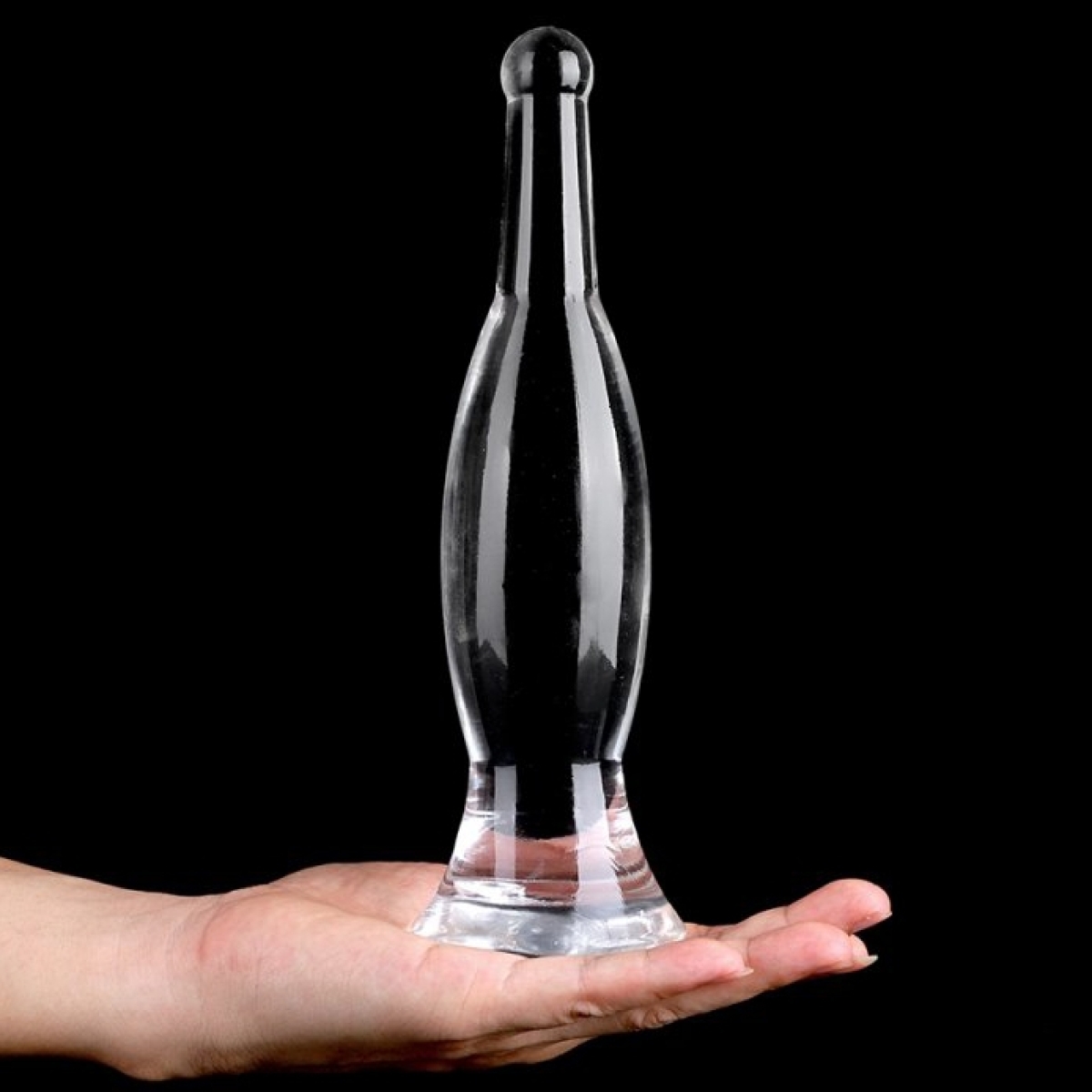 plug transparent bottle l 26 x 65cm 3