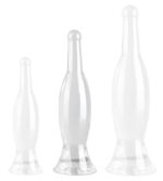 plug transparent bottle m 22 x 55cm