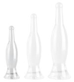 plug transparent bottle s 18 x 45cm