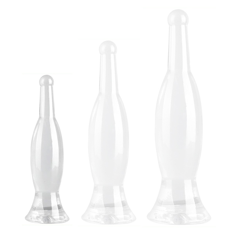 plug transparent bottle s 18 x 45cm