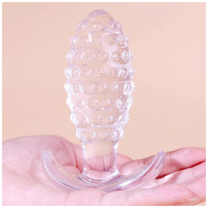 plug transparent dotted pine m 75 x 3cm