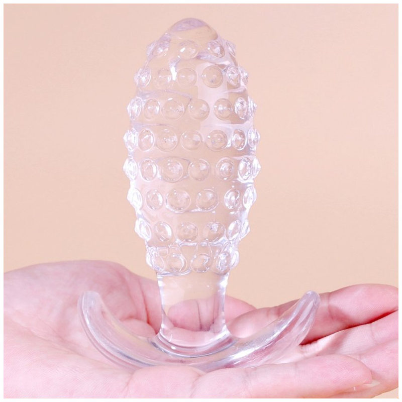 plug transparent dotted pine s 65 x 25cm