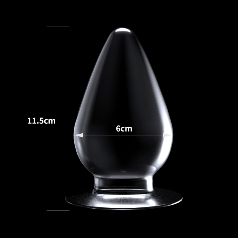 plug transparent flawless 10 x 55 cm 5