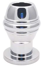 plug tunnel alu mini hollow l 7 x 5 cm diametre 3cm