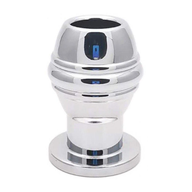plug tunnel alu mini hollow l 7 x 5 cm diametre 3cm