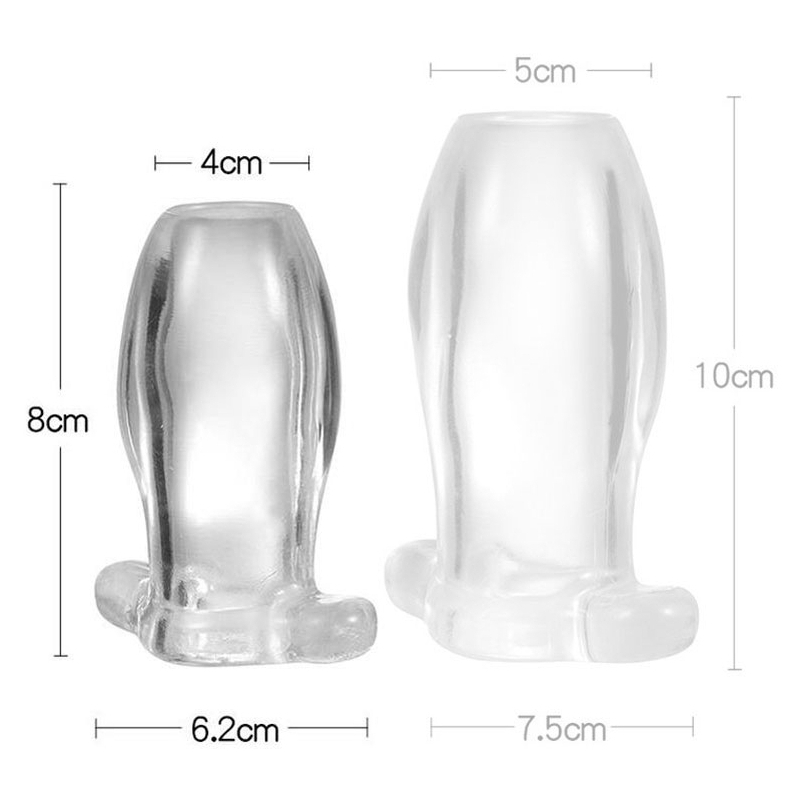 plug tunnel anal nymbus transparent 7 x 4 cm 4