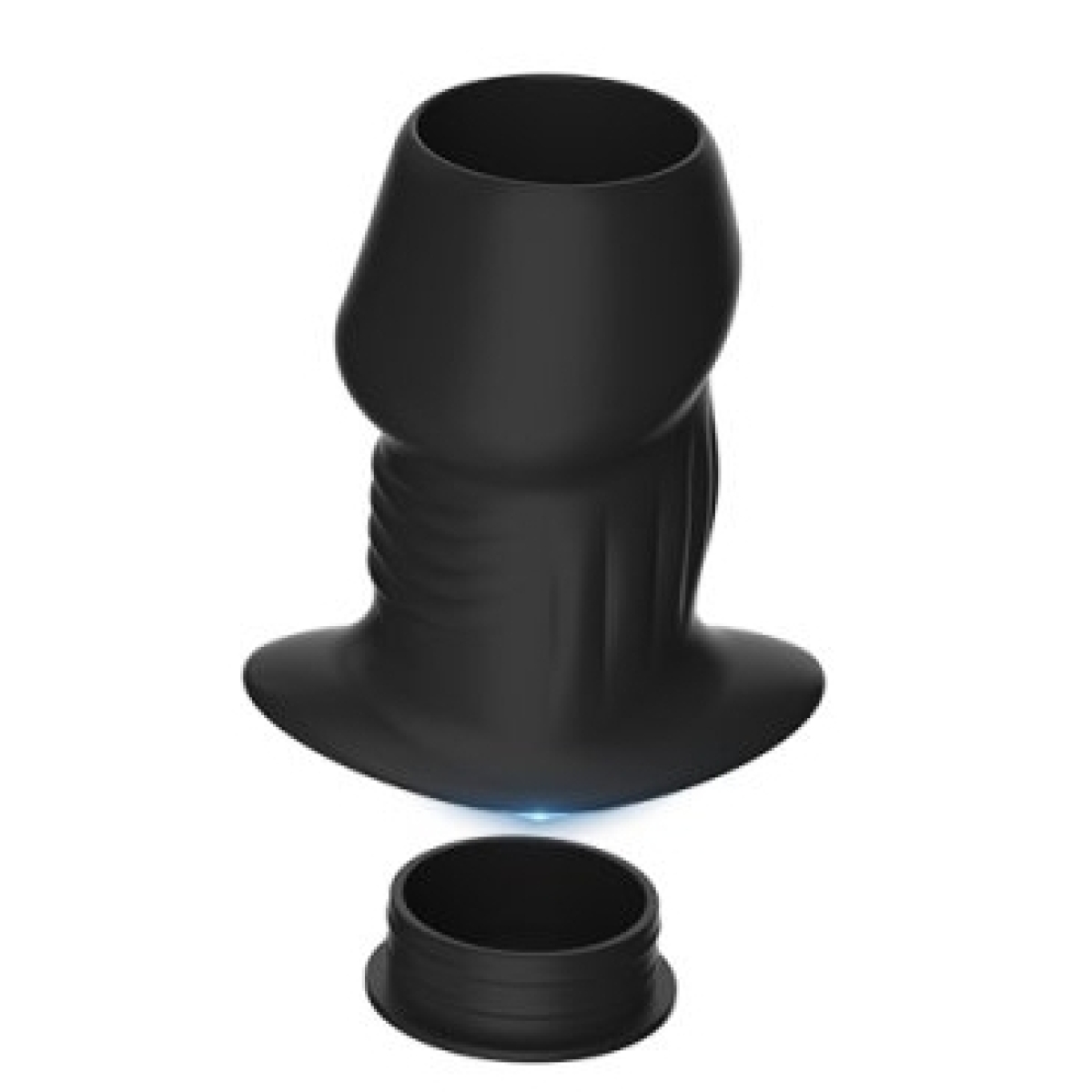 plug tunnel avec bouchon euhlo m 65 x 45 cm noir 1