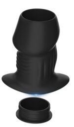 plug tunnel avec bouchon euhlo m 65 x 45 cm noir 1