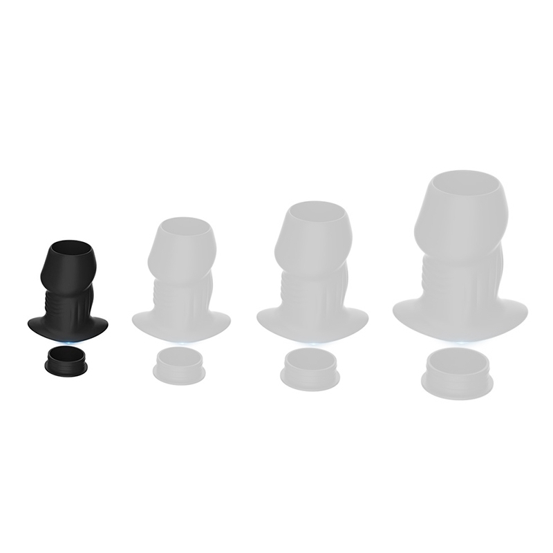 plug tunnel avec bouchon euhlo s 5 x 35cm noir