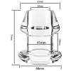 plug tunnel avec bouchon inpull l 65 x 6cm 3