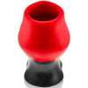 plug tunnel colossus pighole xxxxl noir rouge 17 x 135cm 1