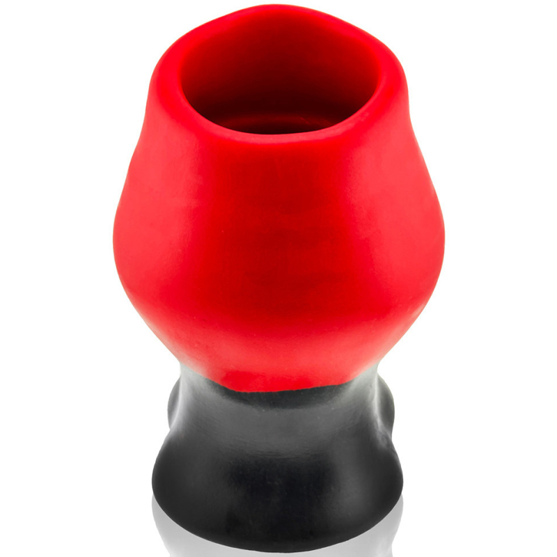 plug tunnel colossus pighole xxxxl noir rouge 17 x 135cm 1
