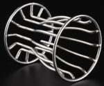 plug tunnel en metal rodd l 10 x 9cm 1