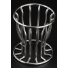 plug tunnel en metal rodd l 10 x 9cm