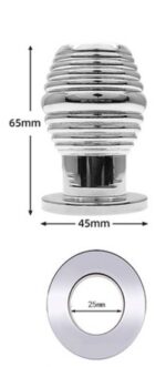 plug tunnel en metal thread hollow m 65 x 45 cm 4