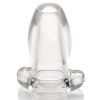 plug tunnel gape glory 8 x 47 cm transparent scaled