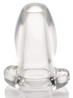 plug tunnel gape glory 8 x 47 cm transparent scaled