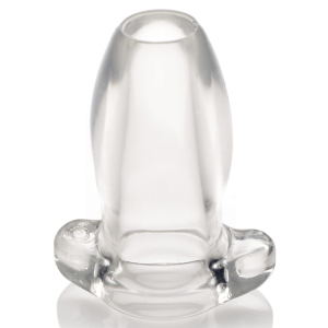 plug tunnel gape glory 8 x 47 cm transparent scaled