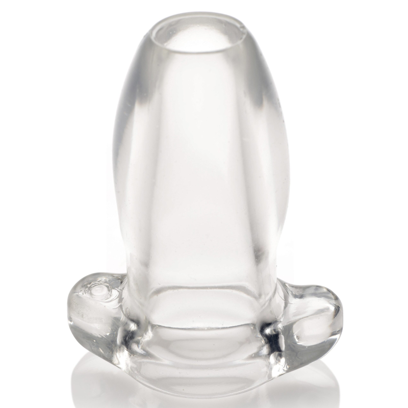 plug tunnel gape glory 8 x 47 cm transparent scaled