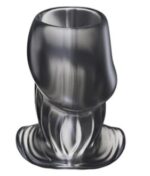 plug tunnel holik m 55 x 4 cm ouverture 26 mm noir 1