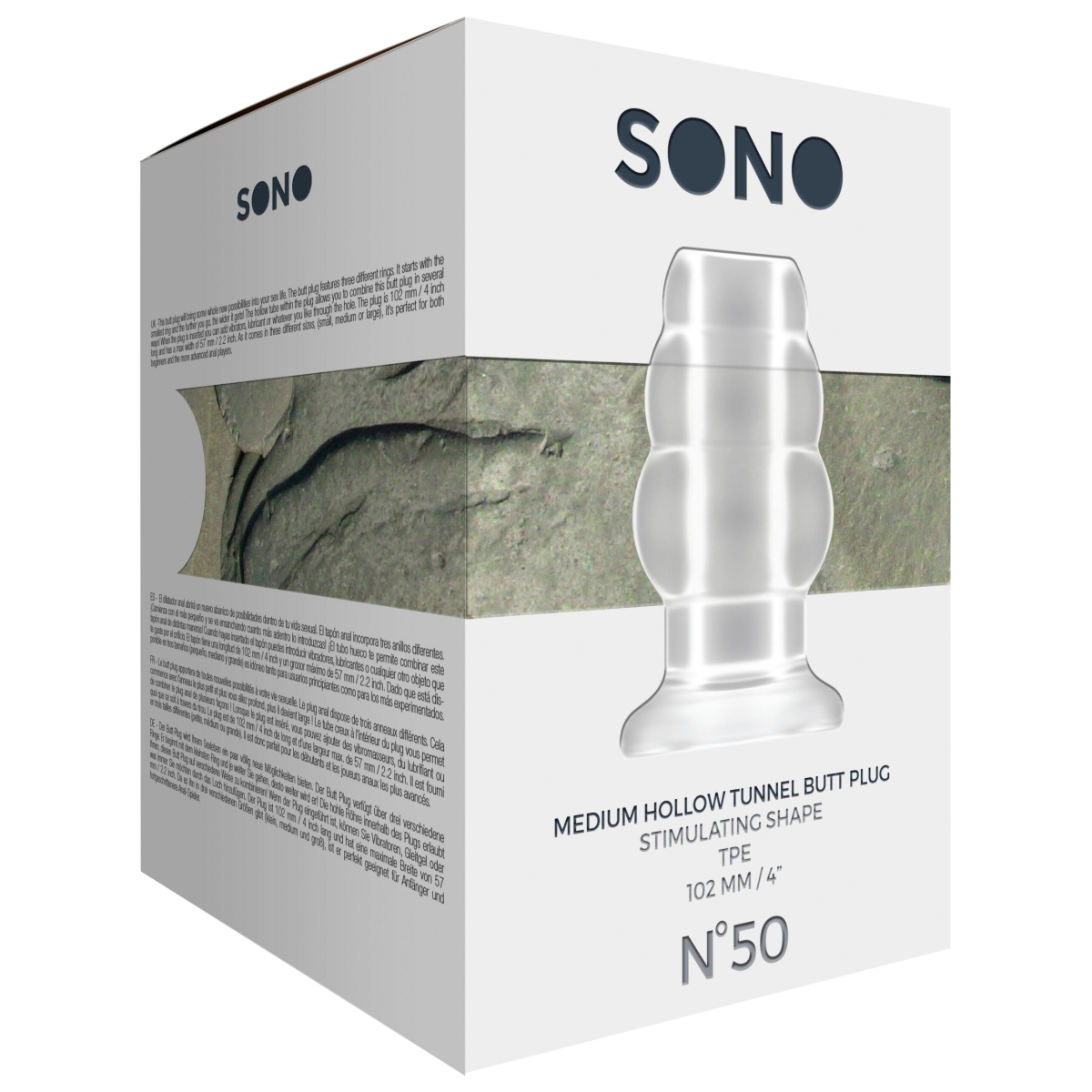 plug tunnel hollow sono n50 85 x 57 cm transparent 1 scaled