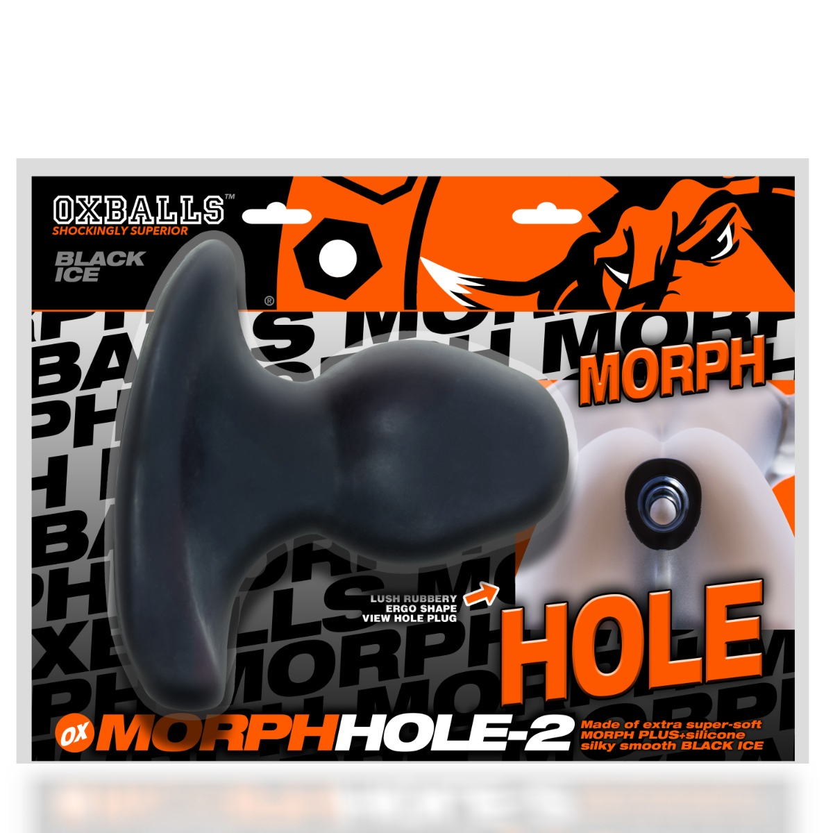 plug tunnel morph hole l 10 x 7 cm ouverture 35mm 1