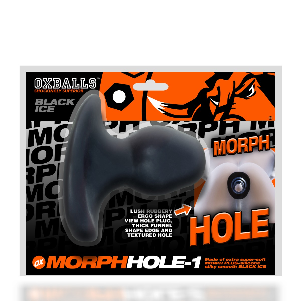 plug tunnel morph hole s 7 x 5 cm ouverture 23mm 1