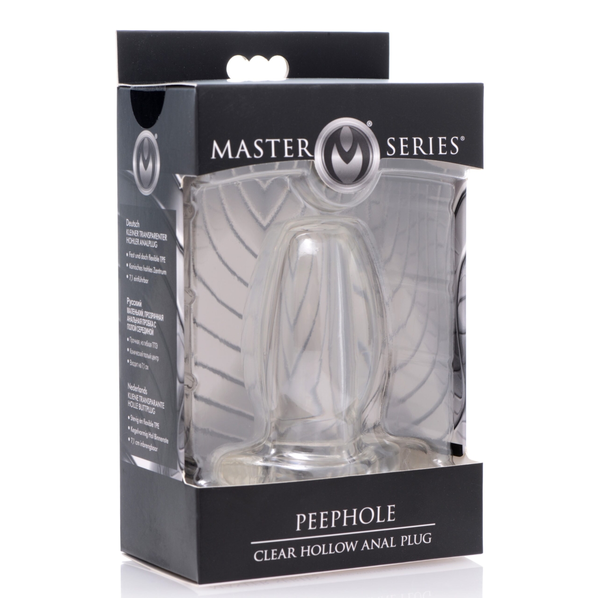 plug tunnel peephole 66 x 4 cm transparent 1 scaled