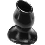 plug tunnel pig hole noir large 9 x 7 cm 5