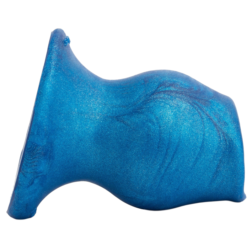 plug tunnel pig hole platinum bleu 12 x 85 cm 3