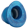 plug tunnel pig hole platinum bleu 13 x 9 cm 2