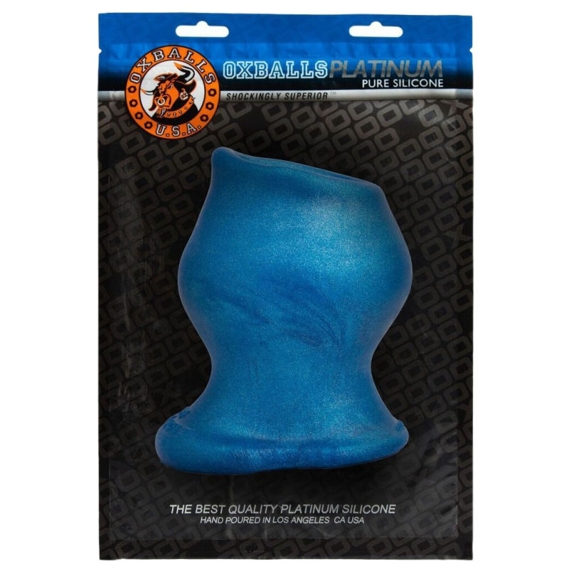 plug tunnel pig hole platinum bleu 14 x 11 cm 1