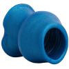 plug tunnel pig hole platinum bleu 14 x 11 cm 2