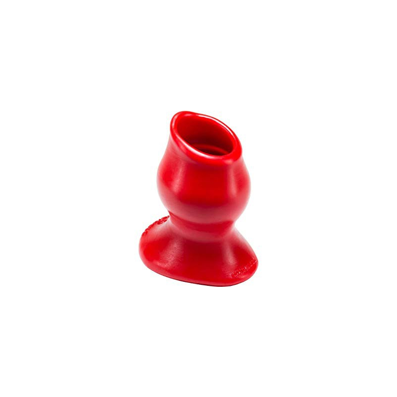 plug tunnel pig hole rouge large 9 x 7 cm 5