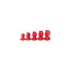 plug tunnel pig hole rouge medium 8 x 55 cm 3