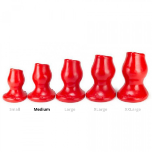 plug tunnel pig hole rouge medium 8 x 55 cm