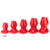 plug tunnel pig hole rouge small 7 x 45 cm