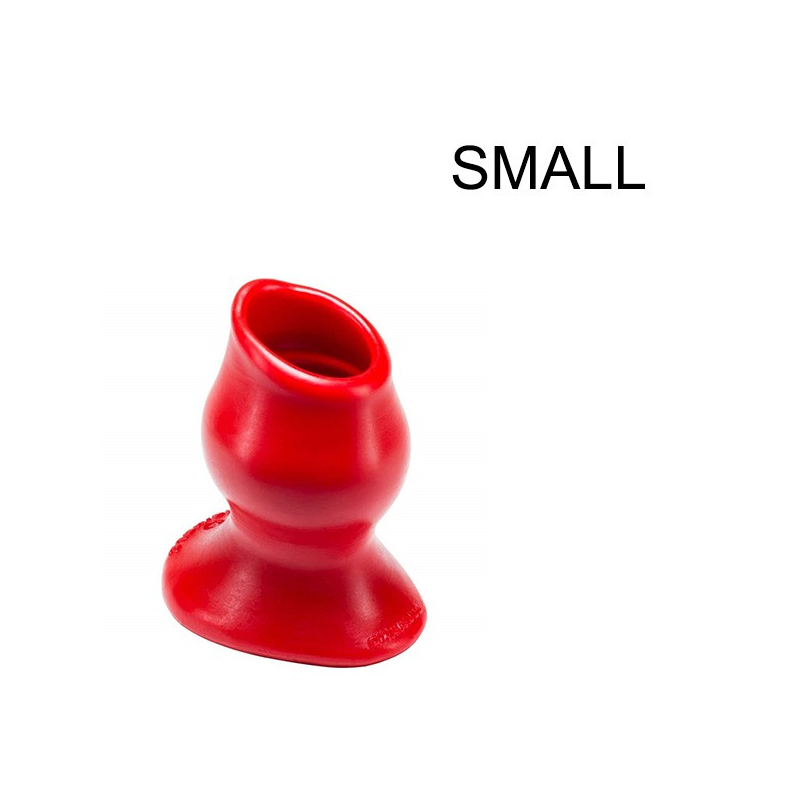 plug tunnel pig hole rouge small 7 x 45 cm 2
