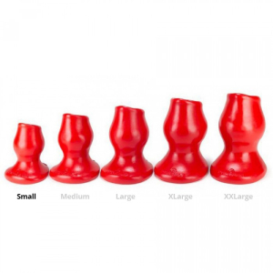plug tunnel pig hole rouge small 7 x 45 cm
