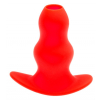 plug tunnel stretch rouge 11 x 5 cm small 1