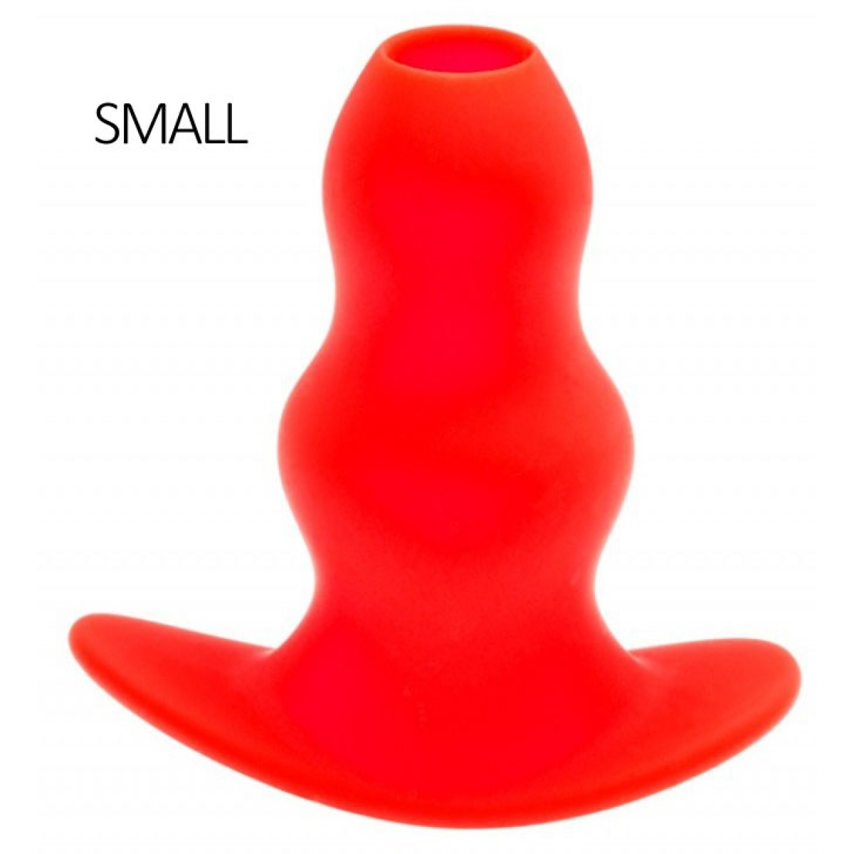 plug tunnel stretch rouge 11 x 5 cm small