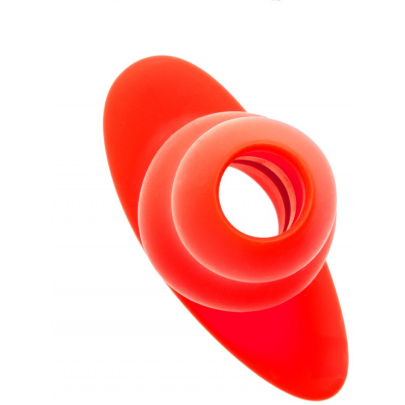 plug tunnel stretch rouge 11 x 5 cm small 4