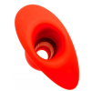 plug tunnel stretch rouge 15 x 7cm large 3