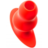 plug tunnel stretch rouge 16 x 75cm extra large 2