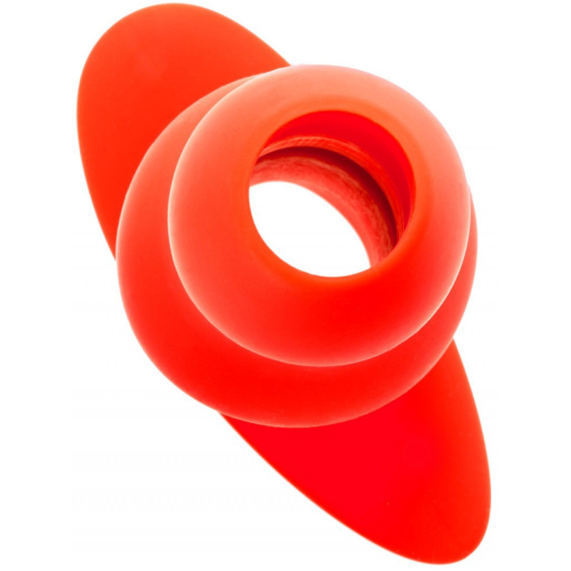plug tunnel stretch rouge 16 x 75cm extra large 4