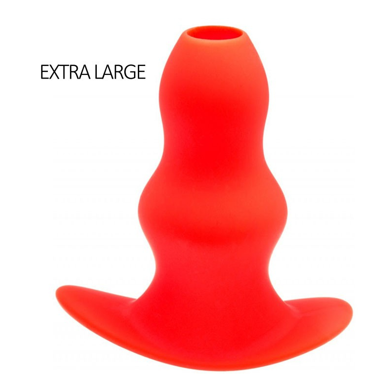 plug tunnel stretch rouge 16 x 75cm extra large