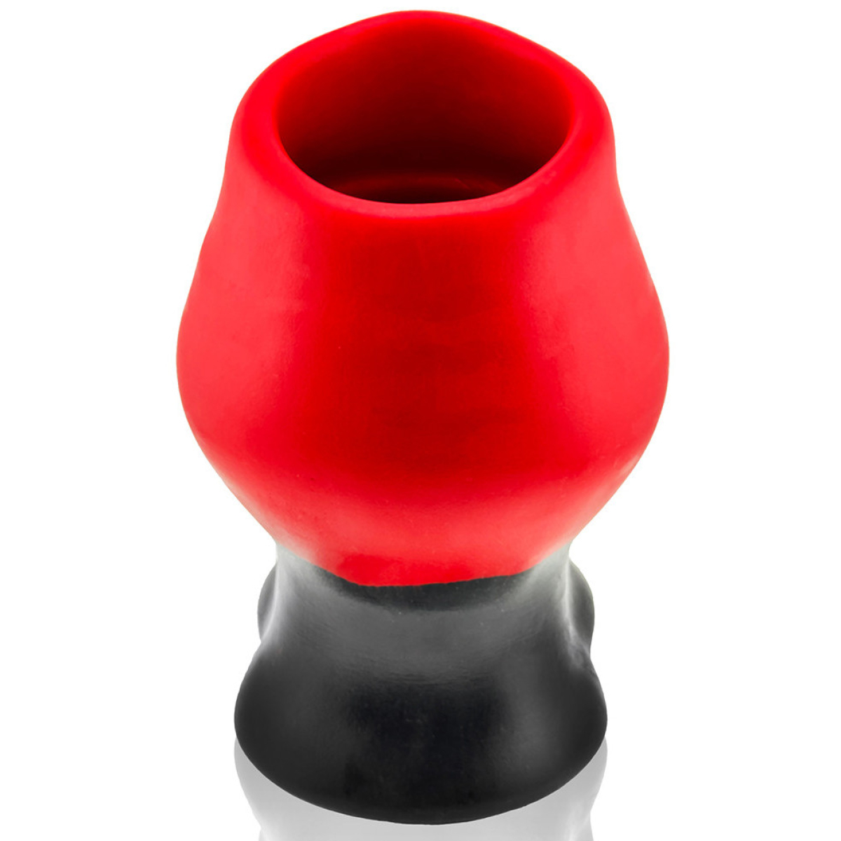 plug tunnel super max pighole xxxl noir rouge 15 x 115cm 1