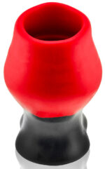 plug tunnel super max pighole xxxl noir rouge 15 x 115cm 1